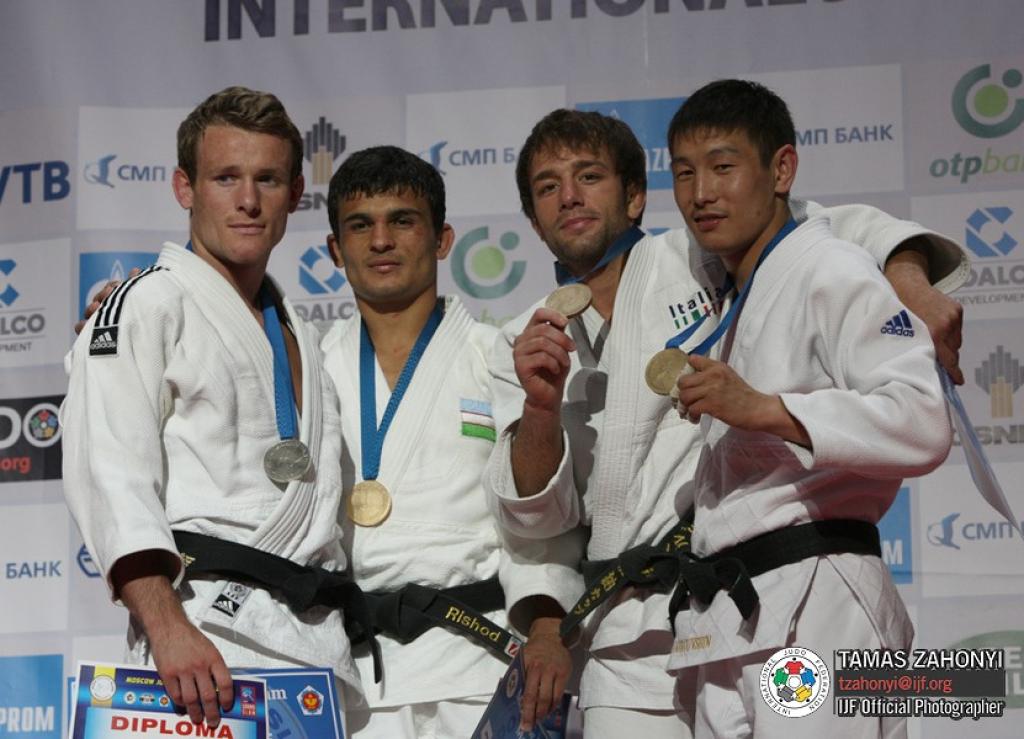 Top level judo at Grand Slam in Moscow
