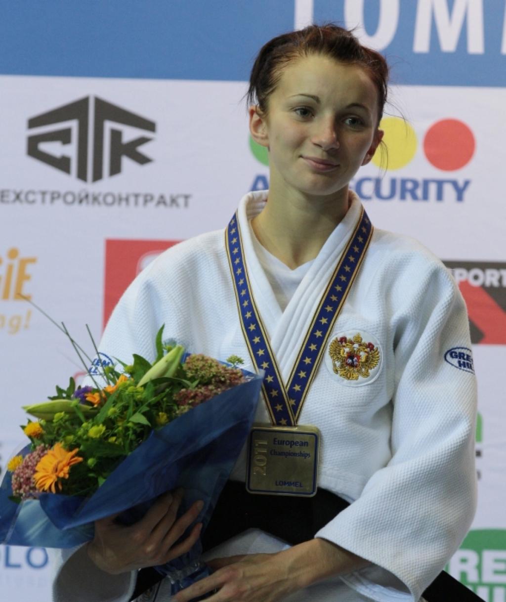 Oleksandra Demintseva wins second European title