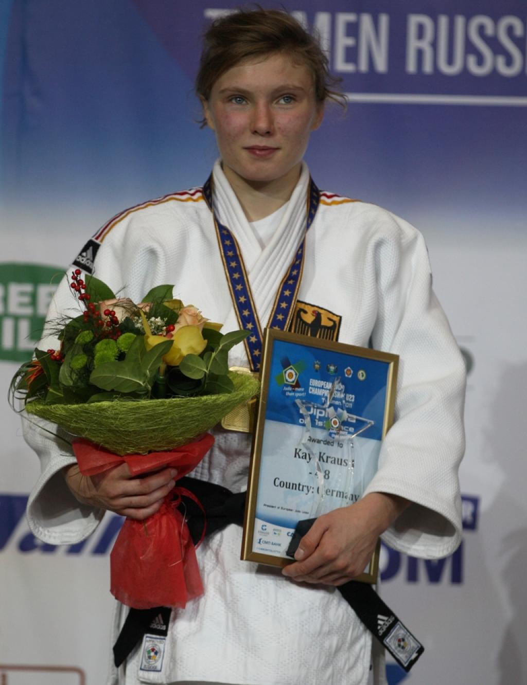 Kay Kraus takes first European title