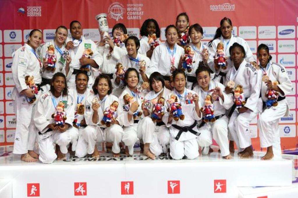 Judo presents team event at World Combat Games