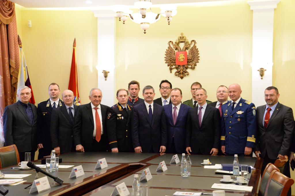 CONFERENCE OF MILITARY AND POLICE COMMISSIONS TOOK PLACE IN MOSCOW