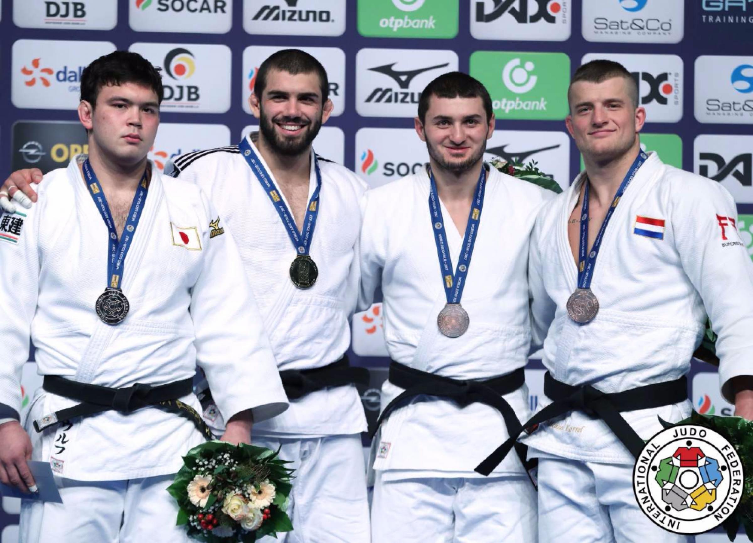 GVINIASHVILI SETTLING BACK IN NICELY TO -90KG CATEGORY - European Judo ...