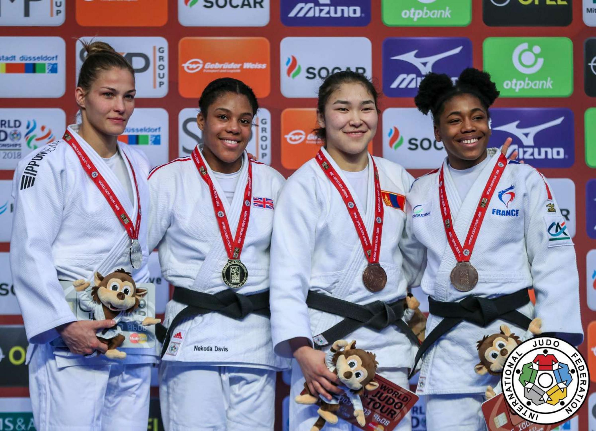 No Luck Involved No Pundits Required As Smythe Davis Takes Gold In Dusseldorf European Judo Union