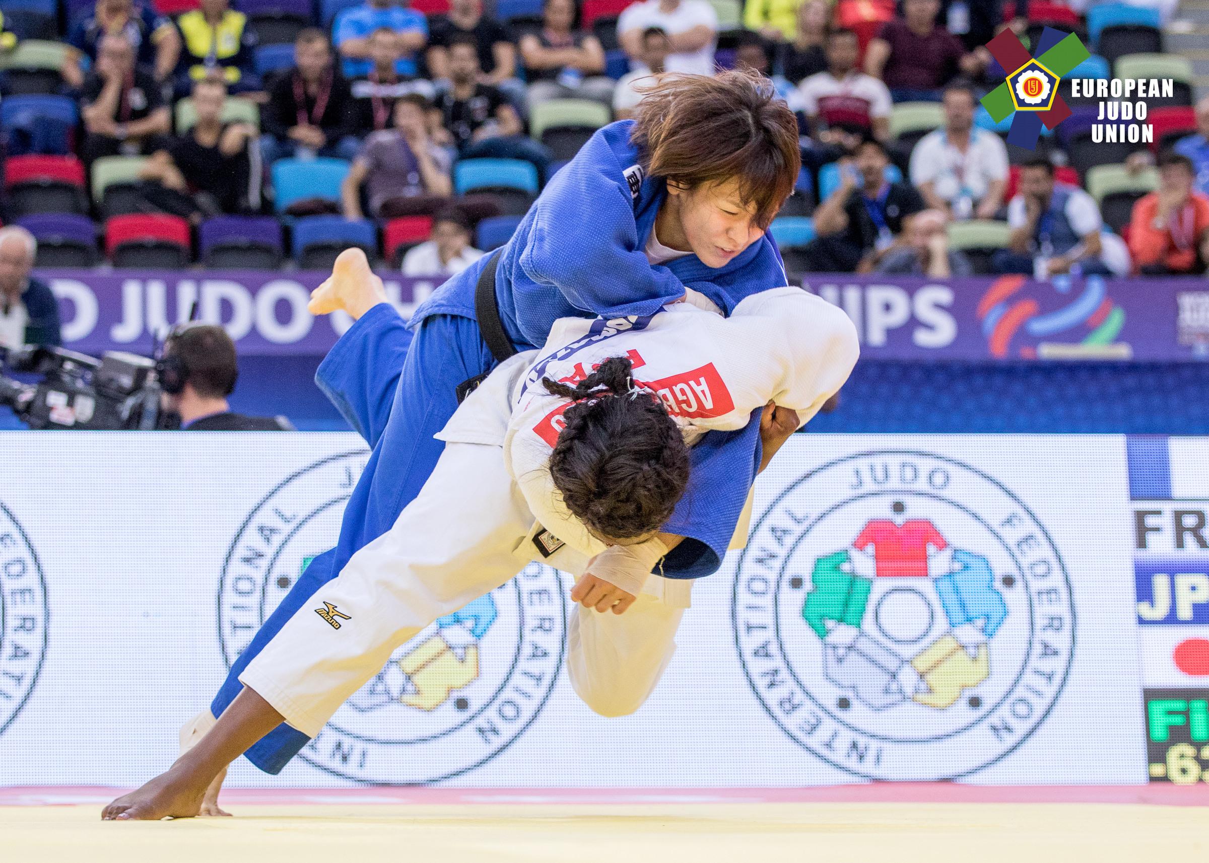 A pride that had already been cruelly hit five years ago at the rio games, when she was beaten in the olympic final by slovenian tina trstenjak. Clarisse Agbegnenou . Championne Du Monde Third World Title For Agbegnenou European Judo Union