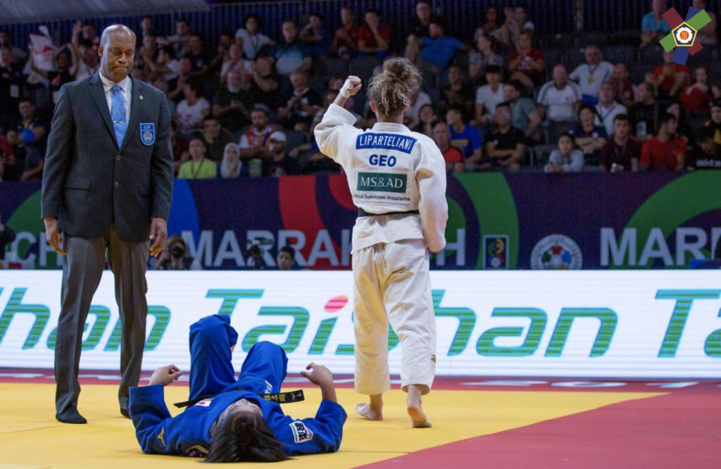 LIPARTELIANI CONTINUES TO MAKE HISTORY WITH JUNIOR WORLD GOLD