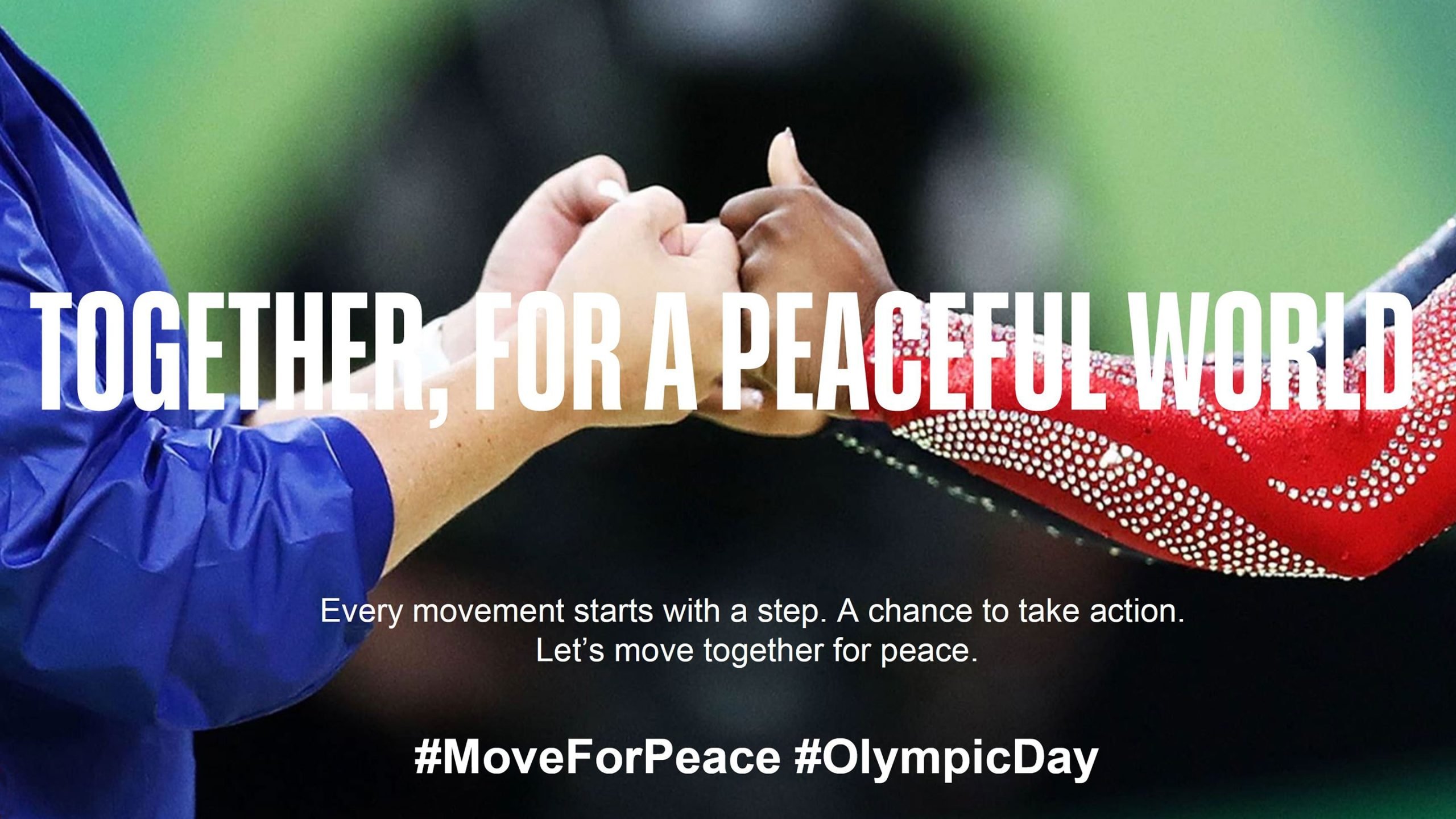 WORLD OLYMPIC DAY: TOGETHER, FOR A PEACEFUL WORLD