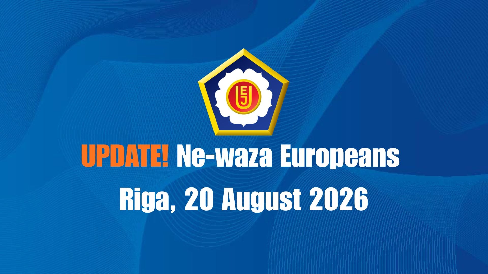 Ne-waza European Judo Championships Riga 2026