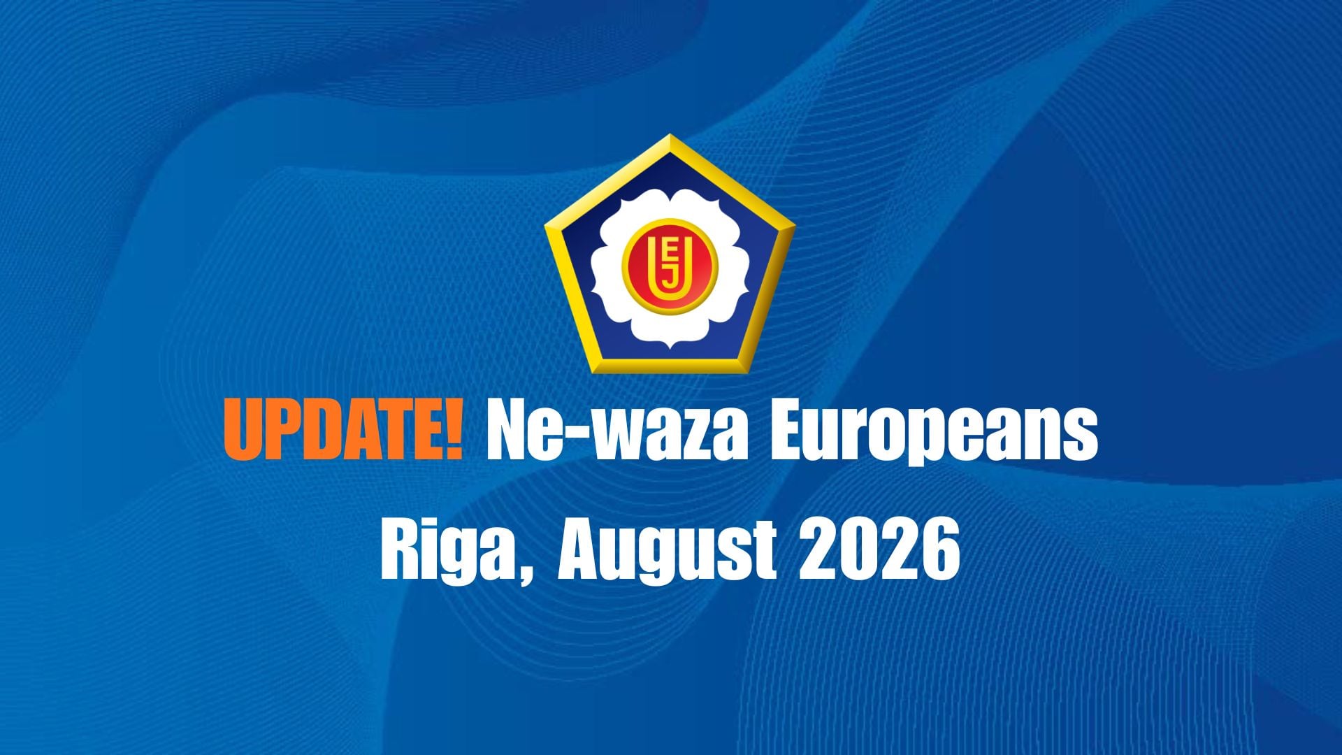 Ne-waza European Judo Championships Riga 2026