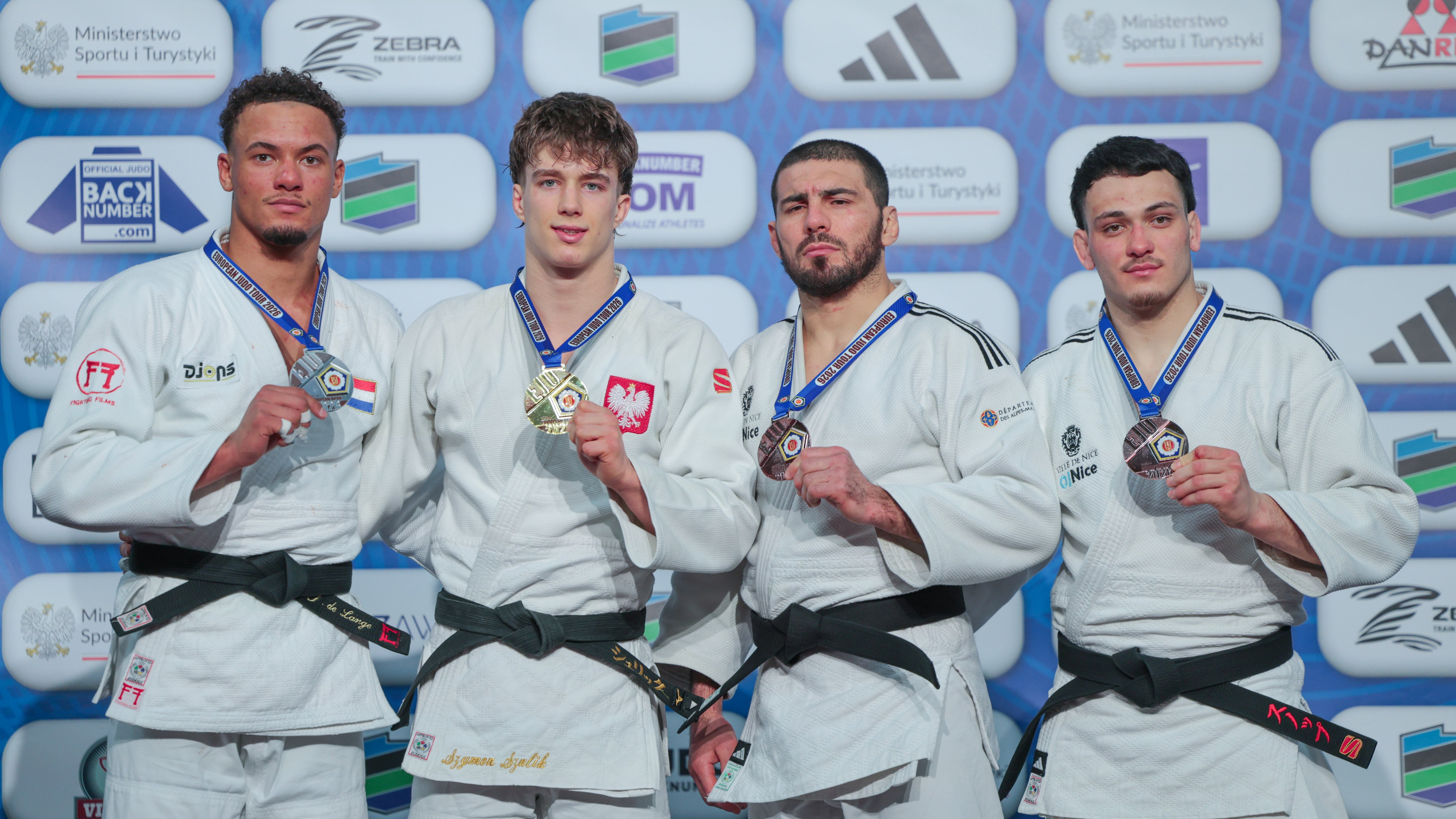 Podium -81kg category 