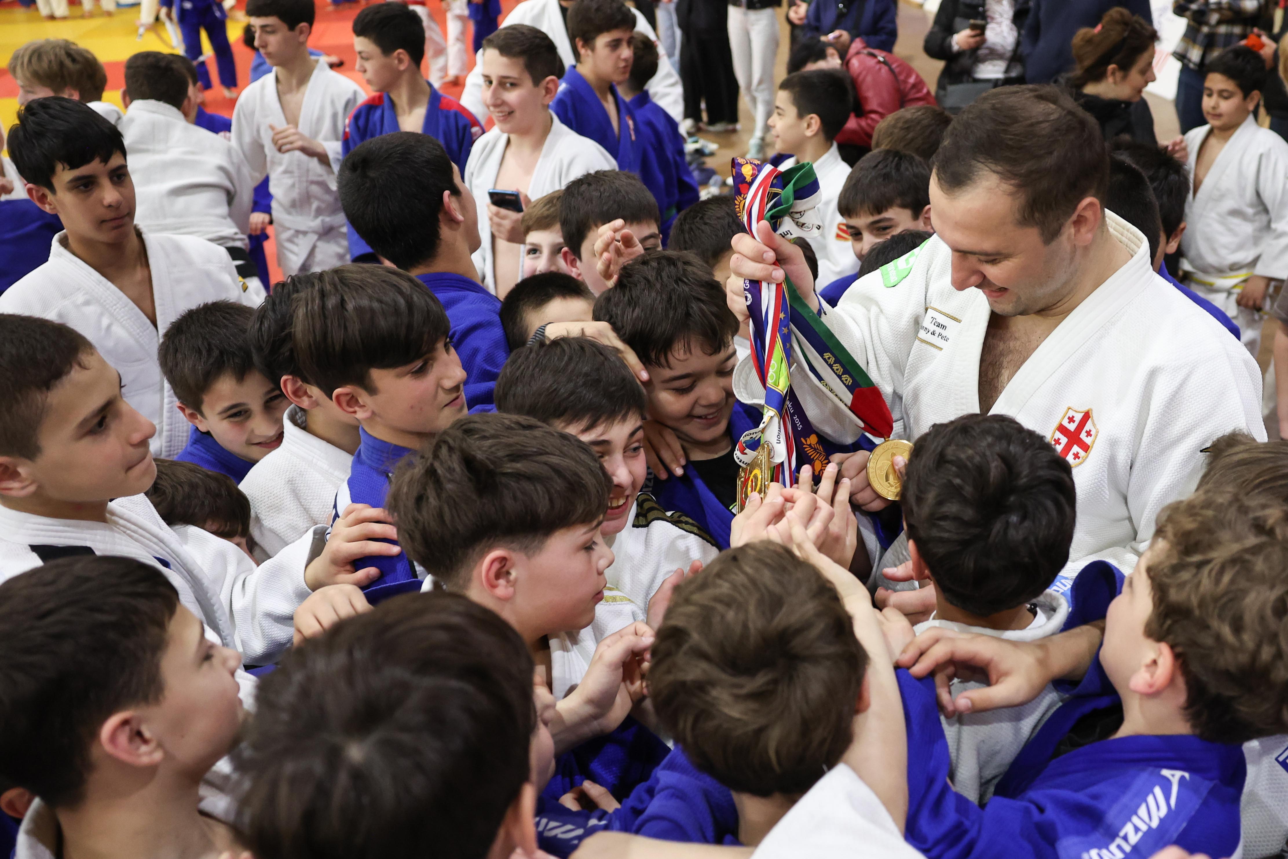 Young judoka at the EJU Kids Camp: &bdquo;Judo is the perfect sport&ldquo;